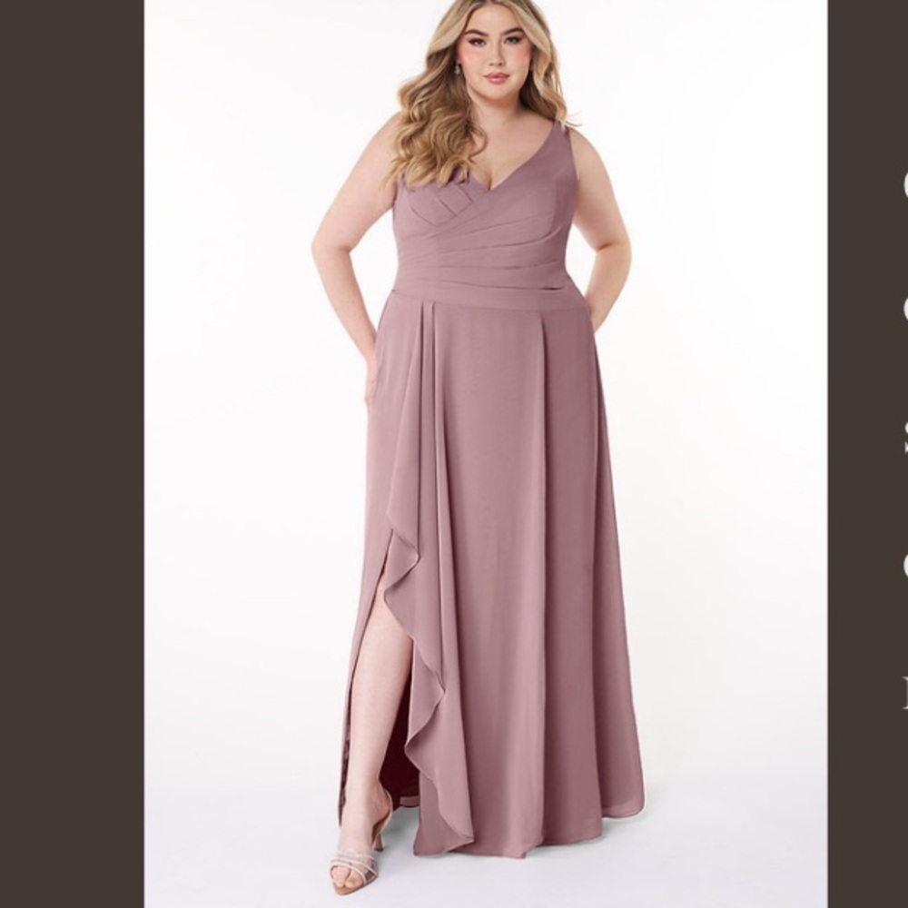 NEW Azazie - Dusty Rose Dress
